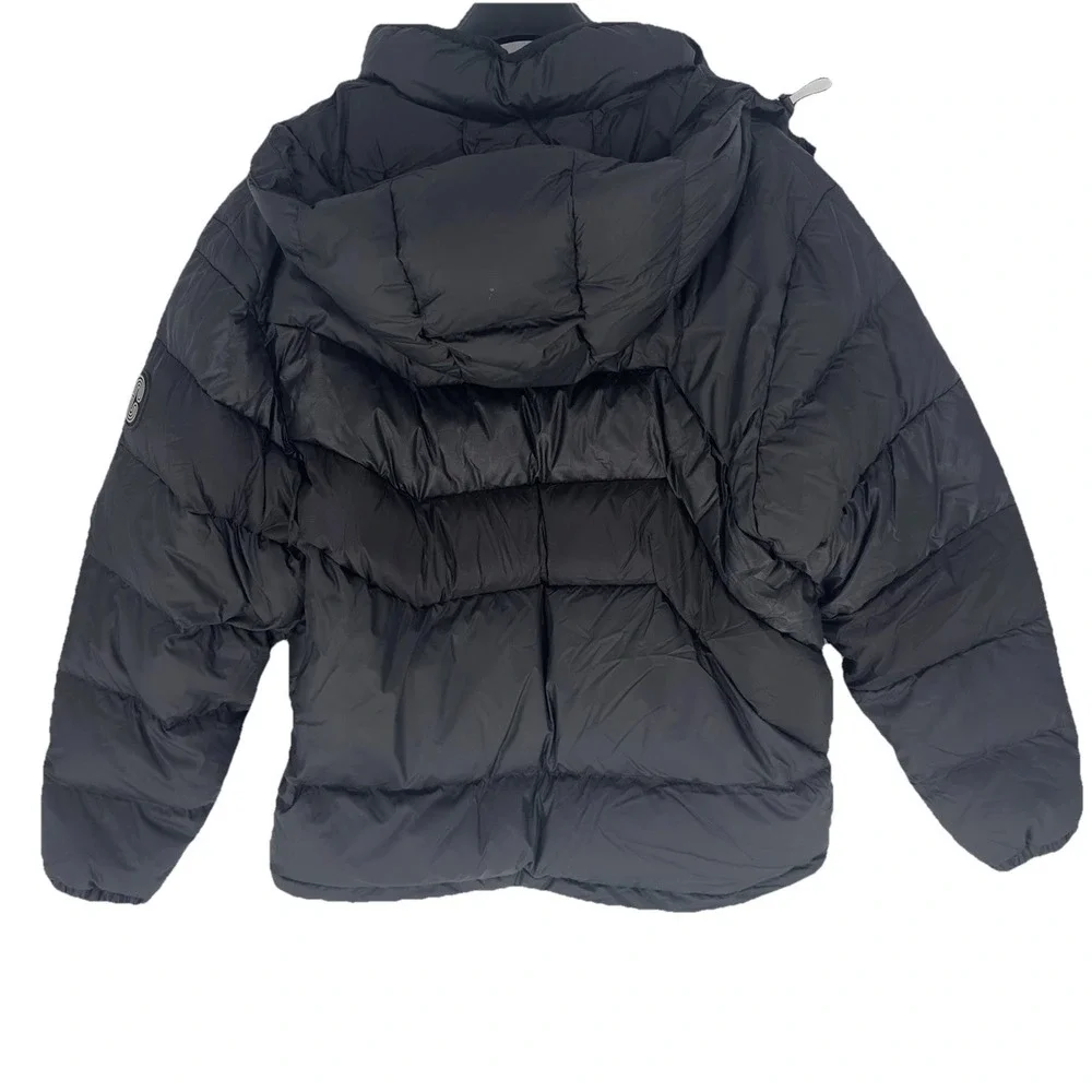 Coach Women's Black‎ Puffer Jacket XL Hooded Winter Coat New With Tags - Picture 2 of 15